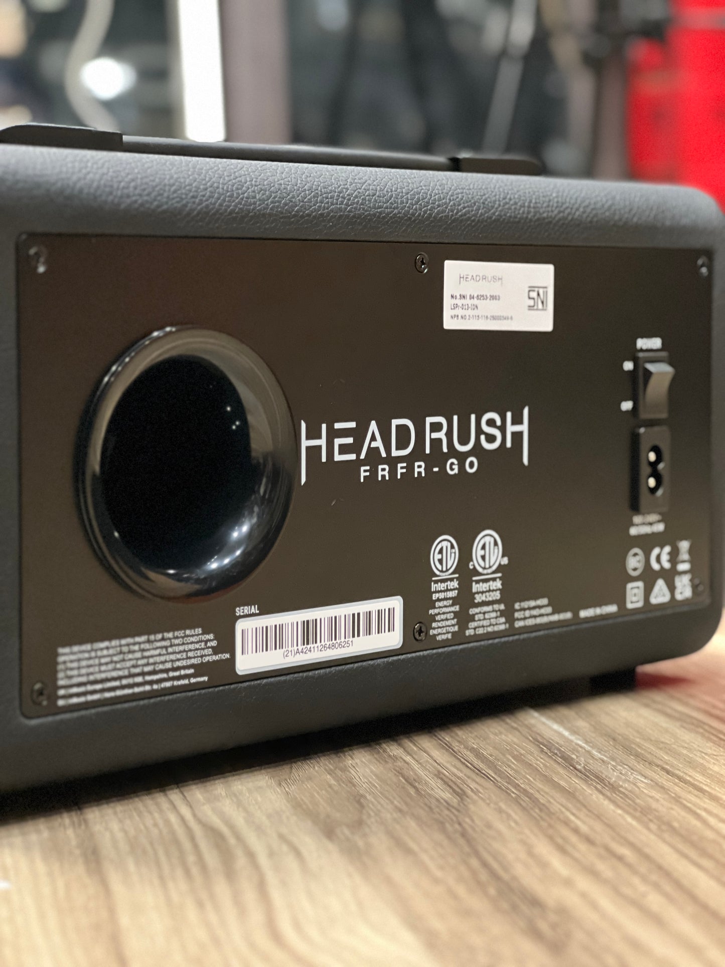 HeadRush FRFR Go 30-watt 2 x 3-inch Desktop Amplifier in Black