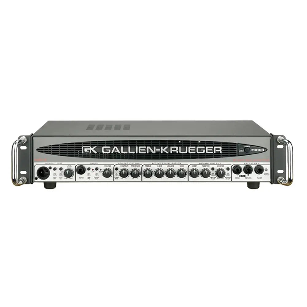 Gallien Krueger 700 RB-II, Bass Amp Head,Bi-amp,480+50 Watt