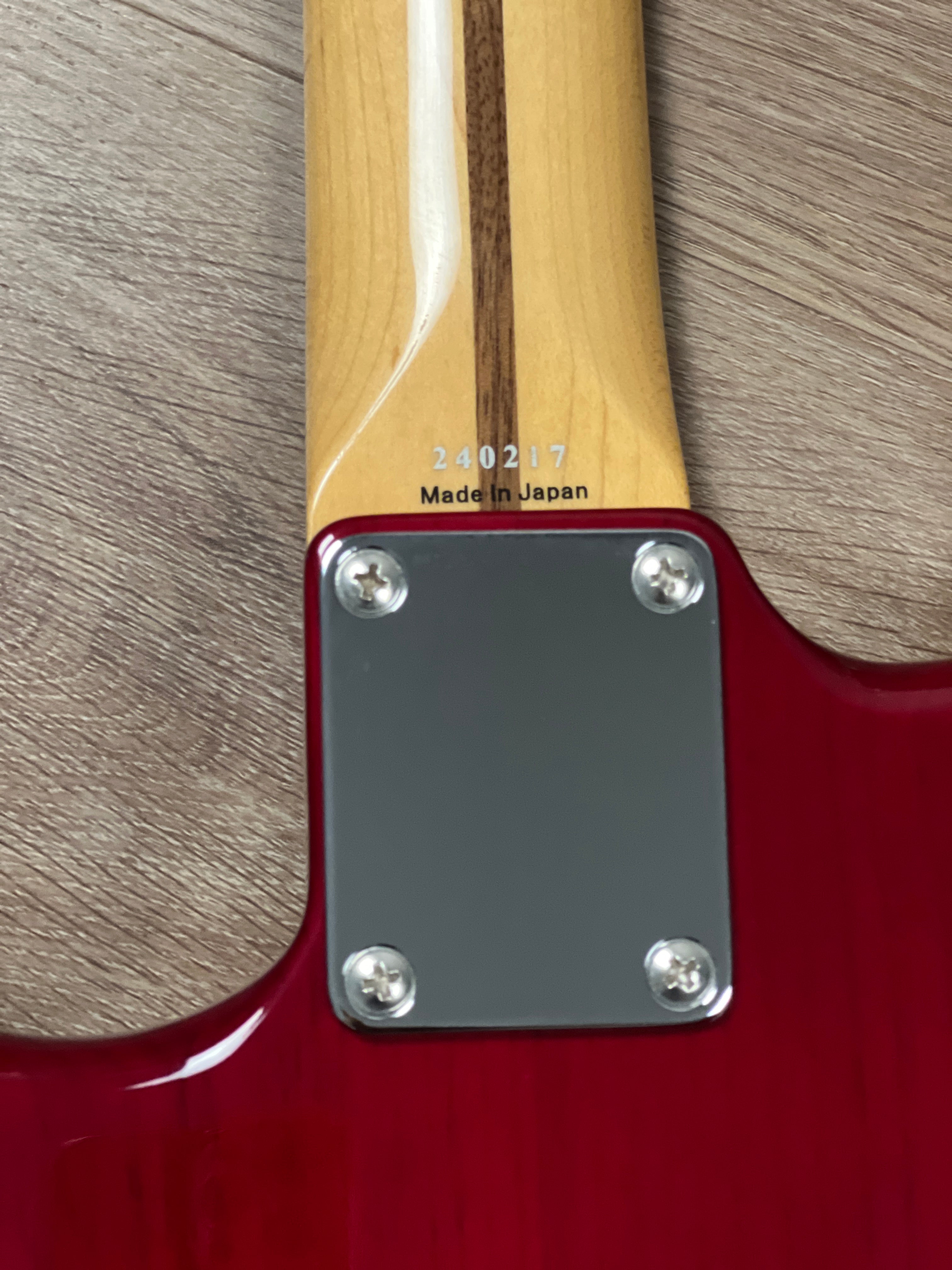 Tokai Japan Goldstar Sound AST-101/M in Seethru Dark Red 240217