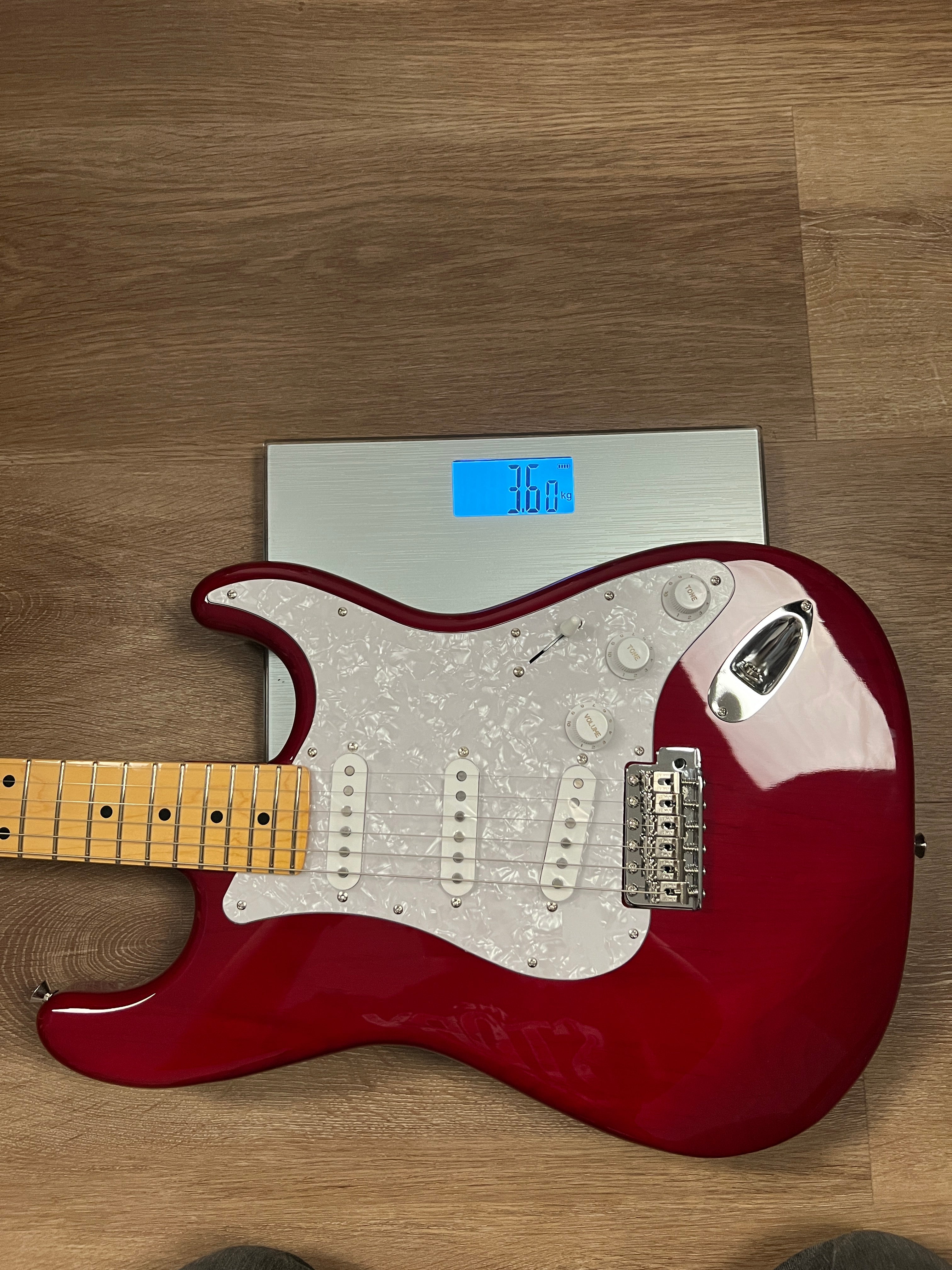 Tokai Japan Goldstar Sound AST-101/M in Seethru Dark Red 240217
