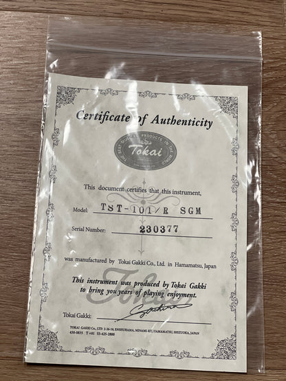 Tokai Japan Goldstar Sound TST-101/R in Sherwood Green Metallic 230377