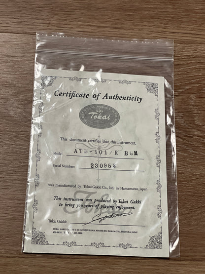 Tokai Japan ATE-101/R Breezysound Japan in Burgundy Mist Metallic 230952