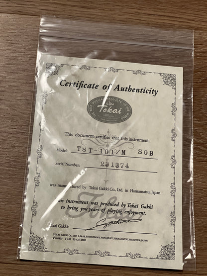 Tokai Japan Goldstar Sound TST-101/M in Sonic Blue 231374