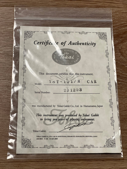 Tokai Japan Goldstar Sound TST-101/M in Candy Apple Red 231293