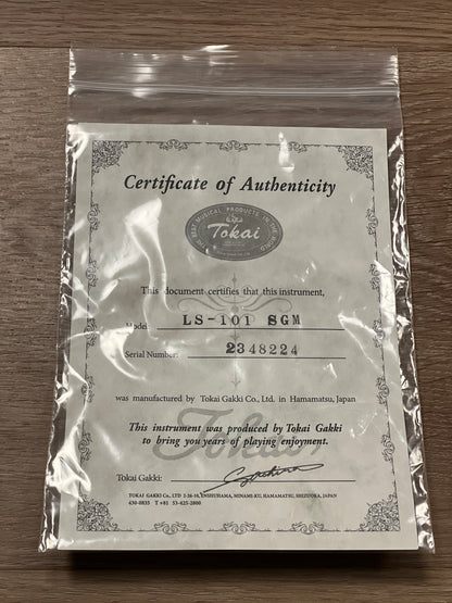 Tokai LS-101 Love Rock Japan in Sherwood Green Metallic 2348224