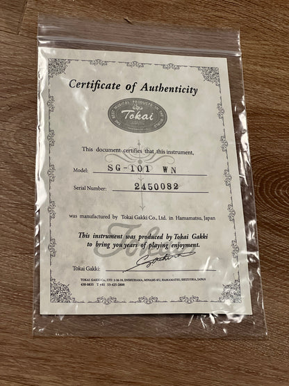 Tokai Japan SG-101 in Wine Red 2450082