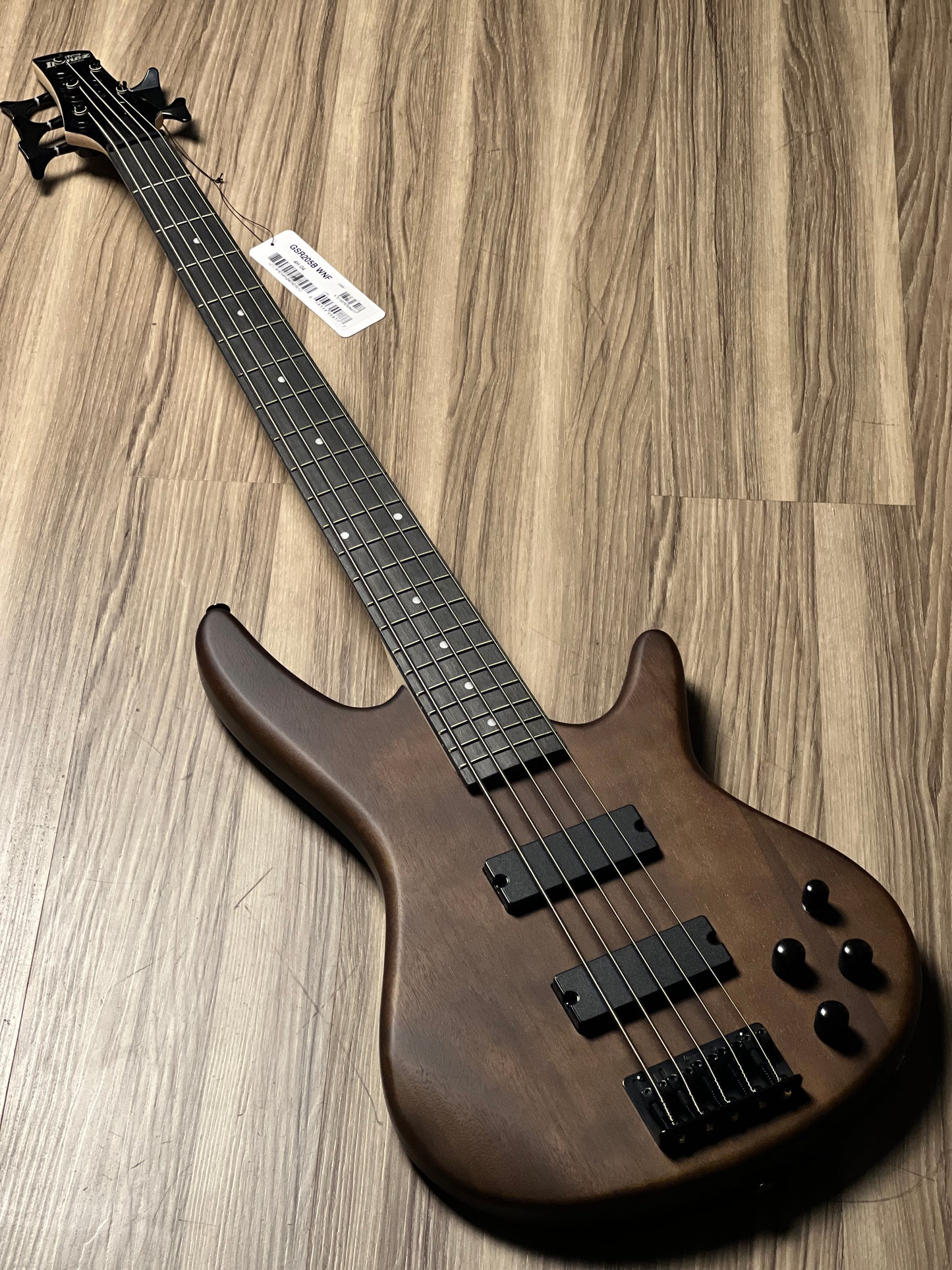 Ibanez GSR205B-WNF 5-String in Walnut Flat