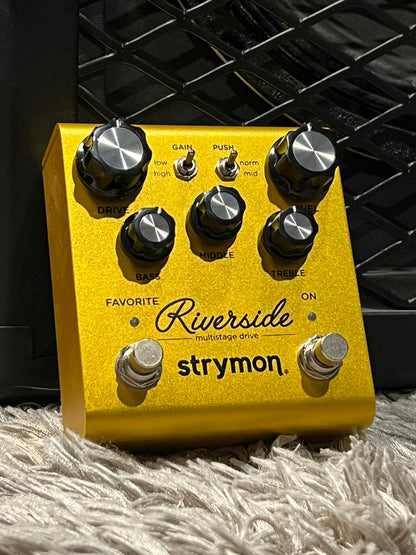 Strymon Riverside Multistage Drive Guitar Effects Pedal –