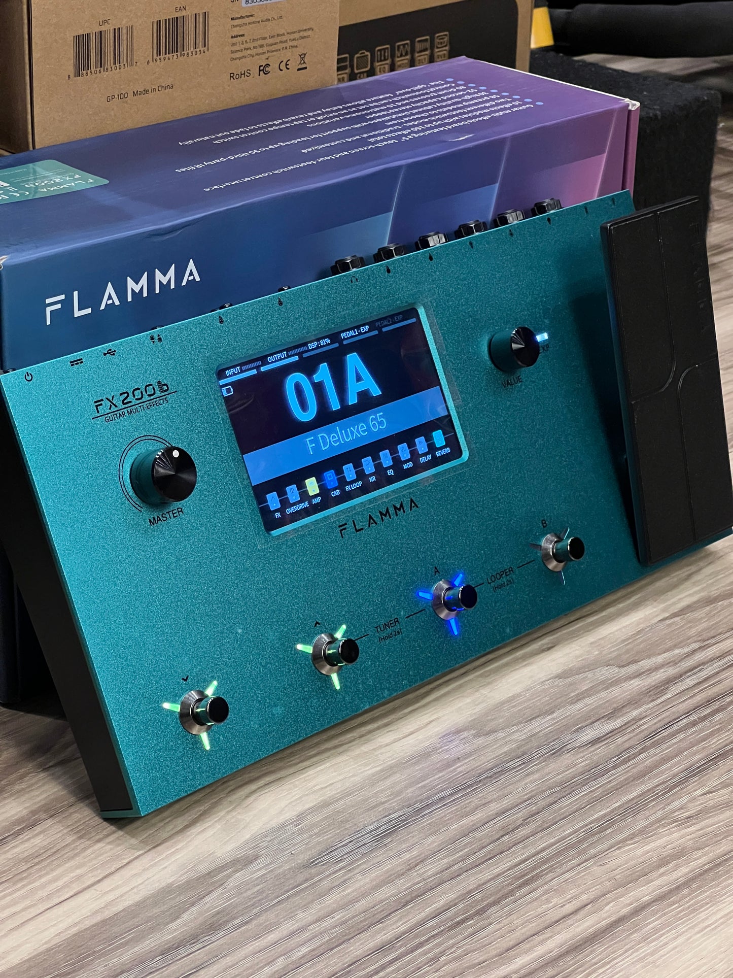 Flamma FX200B Multi Effects Guitar