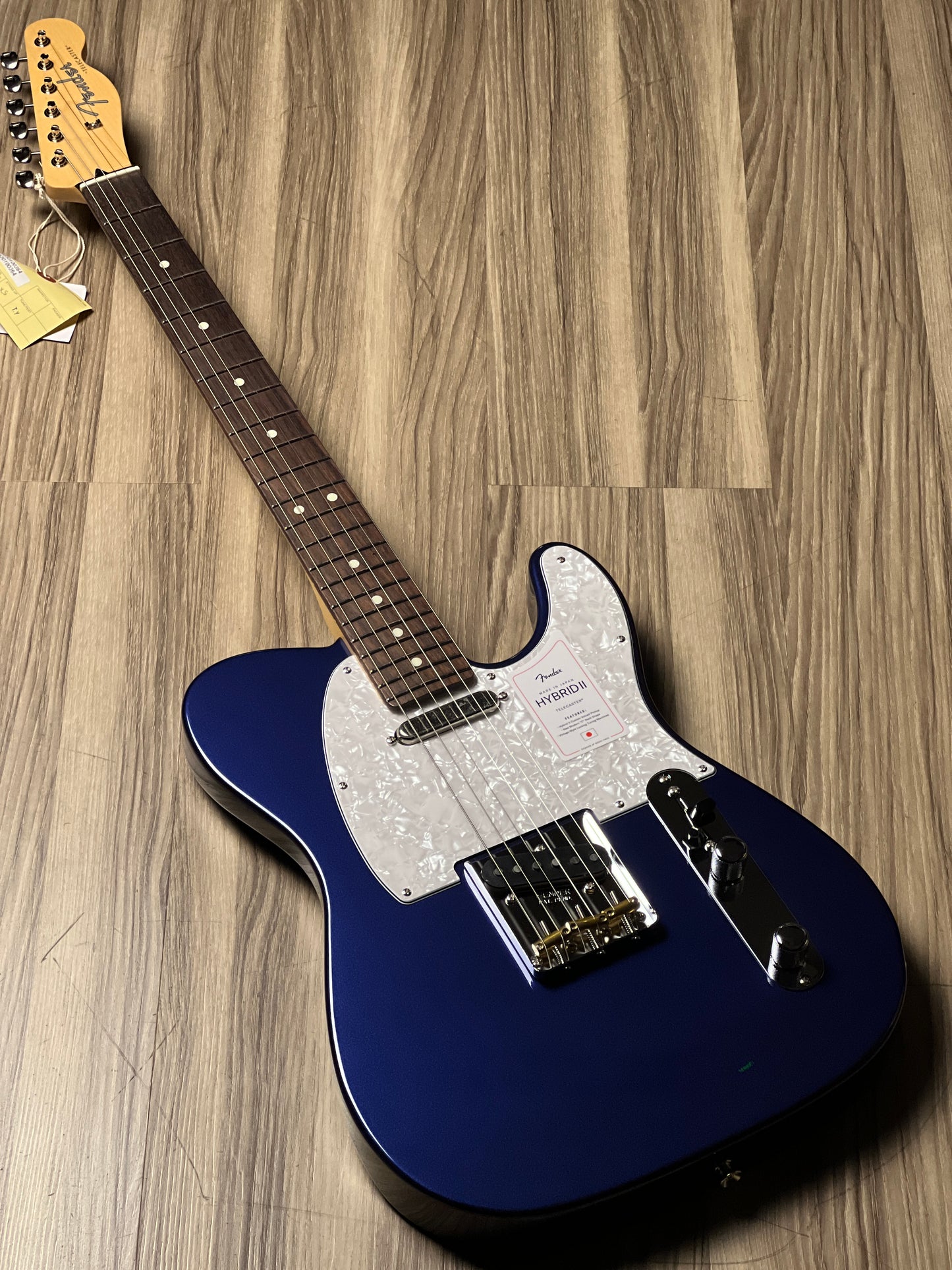 Fender FSR MIJ Hybrid II Telecaster with RW FB in Azurite Metallic JD24012691