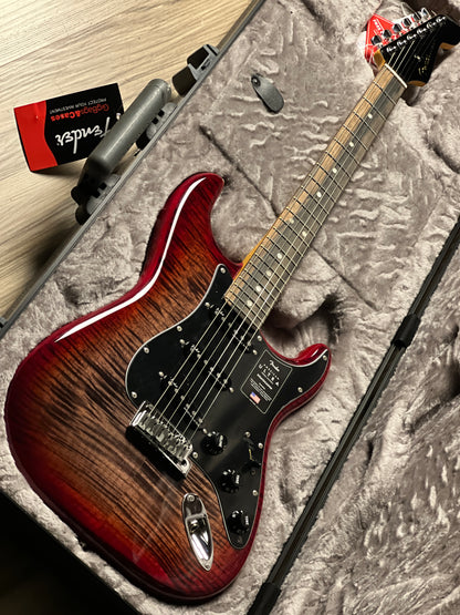 Fender American Ultra Limited Edition Stratocaster With Ebony FB In Umbra Burst US22065847