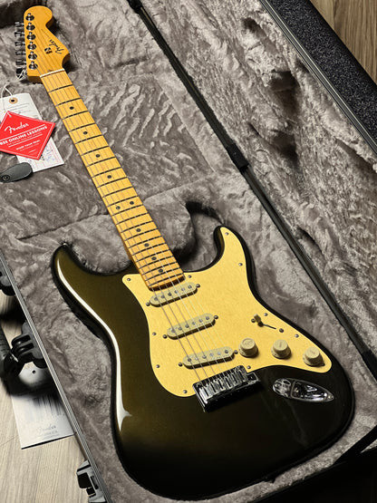 Fender American Ultra Stratocaster - Texas Tea with Maple Fingerboard US23007954