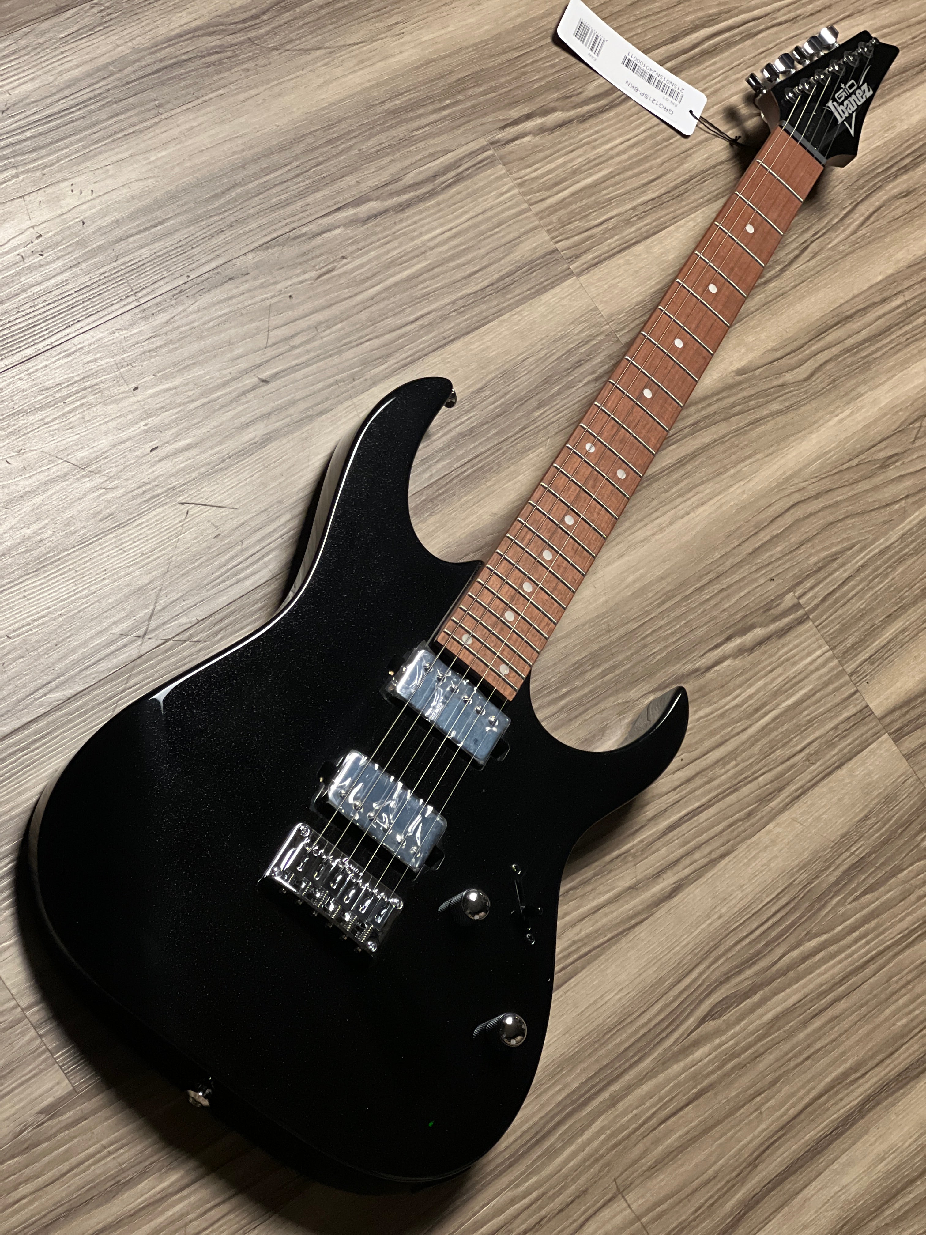 Ibanez GRG121SP-BKN in Black Night – nafiriguitar.com
