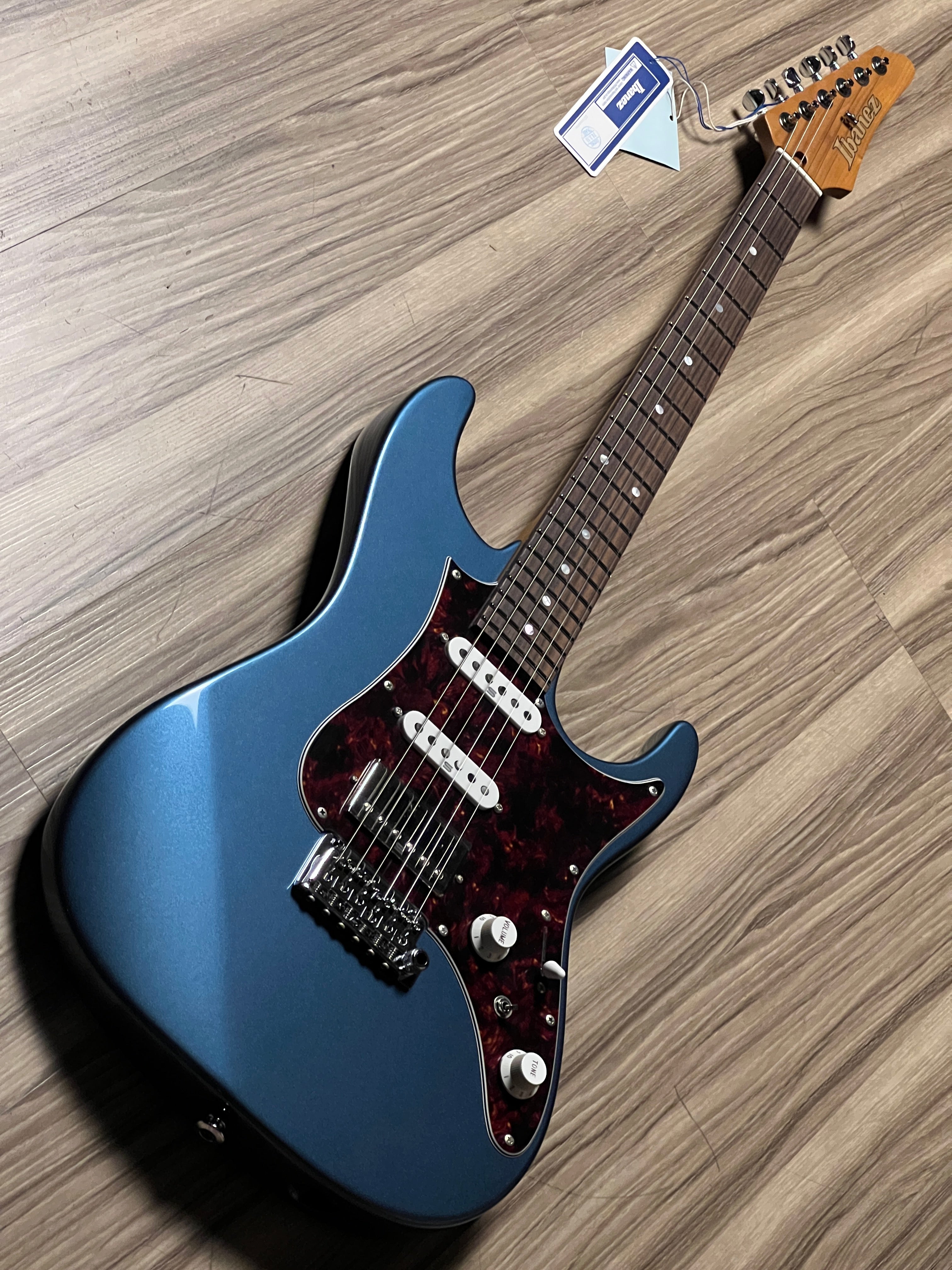 Ibanez Prestige AZ2204N in Prussian Blue Metallic F2415363