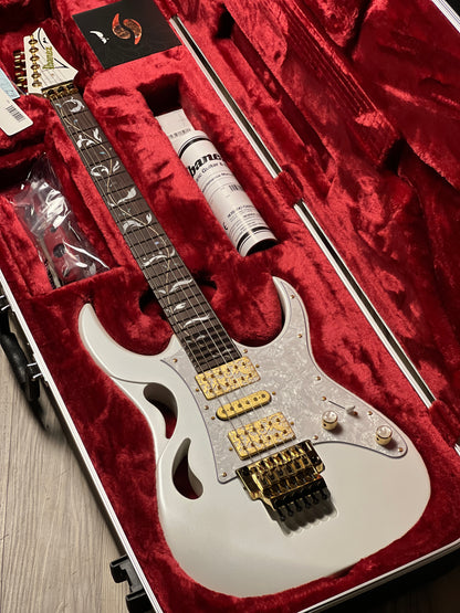 Ibanez Steve Vai Signature PIA Guitar in Stallion White F2430988