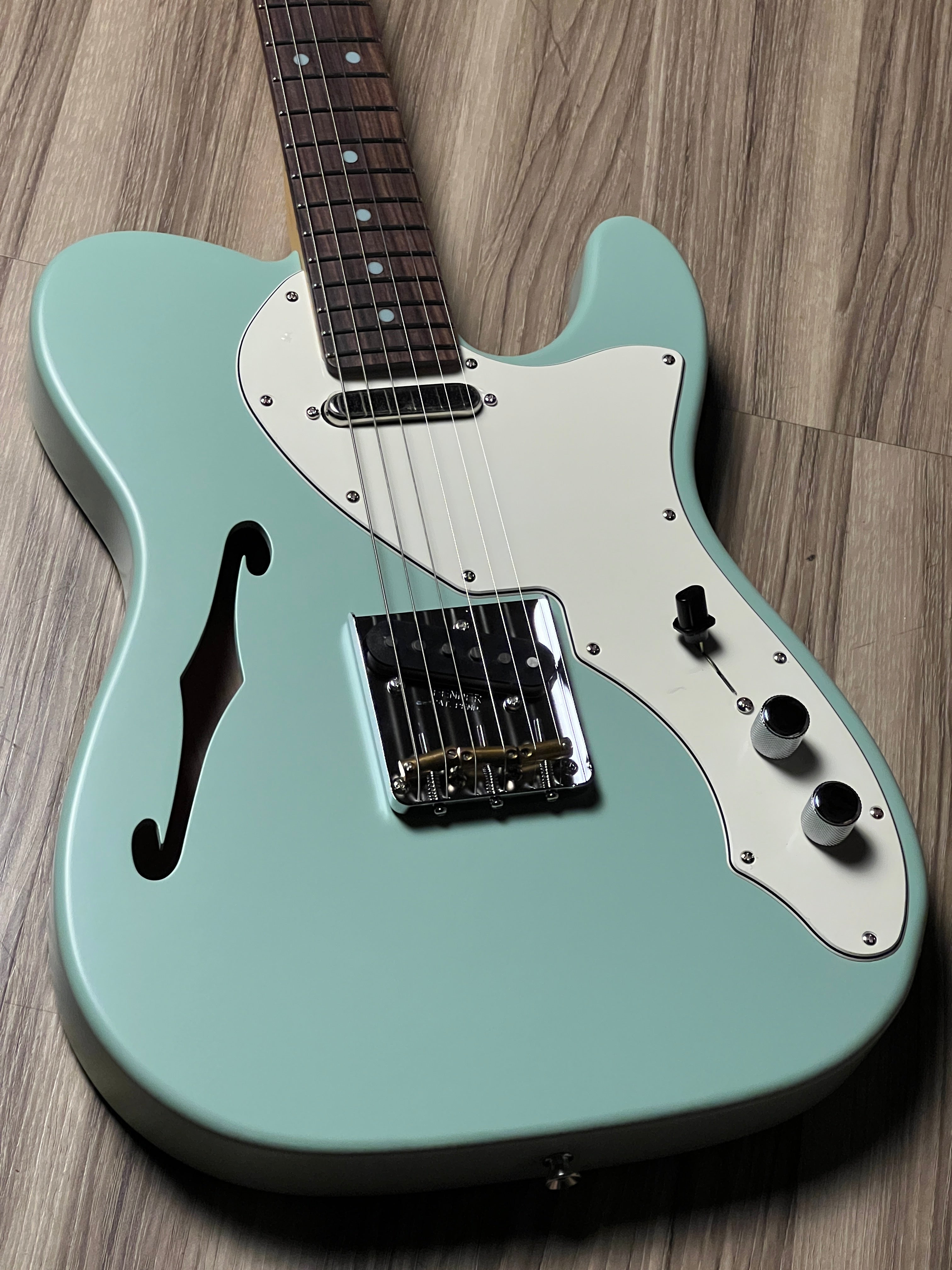 Fender MIJ Limited Kusumi Color Telecaster Thinline with RW FB In