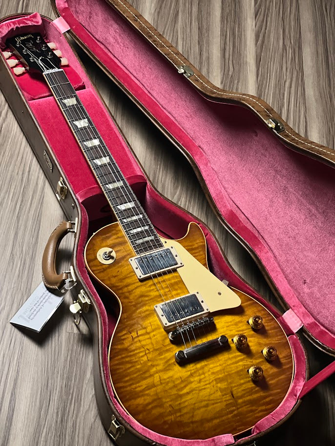 Gibson Custom Shop Murphy Lab 1959 Les Paul Standard Ultra Light Aged in Dirty Lemon Burst