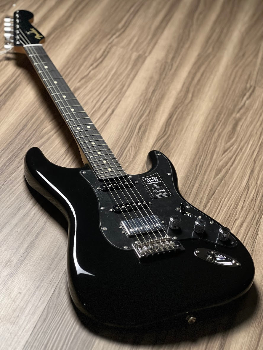 Statocaster Hss Fender Limited Edition Player Stratocaster HSS with Ebony FB in Black ...