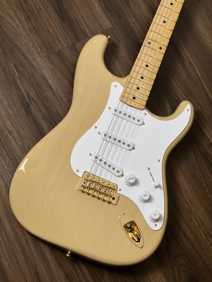 Tokai TST-95G WBL/M Goldstar Sound Japan in White Blonde with Gold