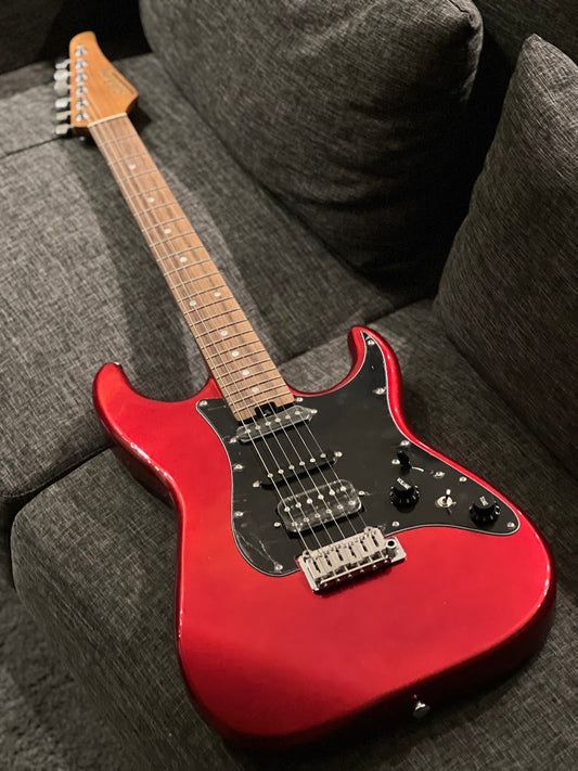 Soloking MS-1 Classic MKII with Rosewood FB in Candy Apple Red