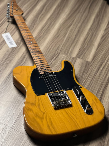 Soloking MT-1 ASH FMN with Roasted Flame Neck in Butterscotch Blonde Nafiri Special Run NAMM Show