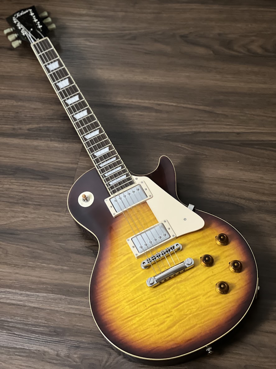 Tokai LS-136F TB Love Rock Japan in Tea Burst with AAAA Flame Top S/N 2349118