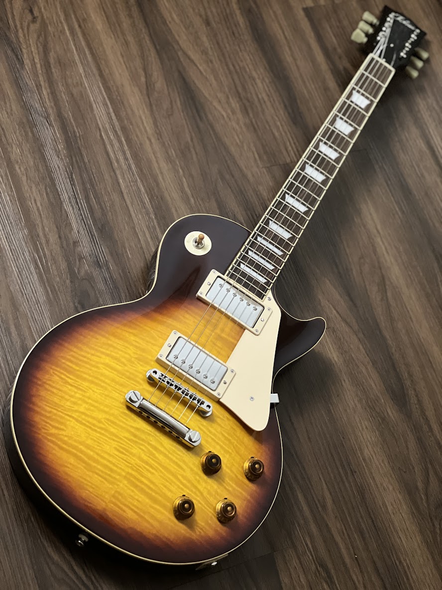 Tokai LS-136F TB Love Rock Japan in Tea Burst with AAAA Flame Top S/N 2349117