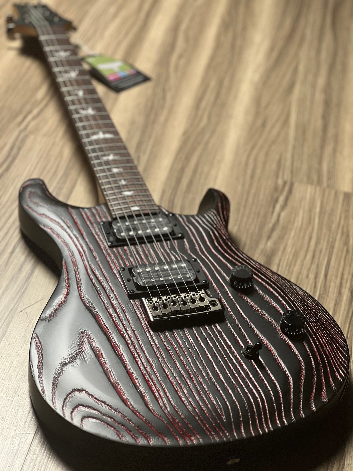 PRS SE CE24 Sandblasted Limited Edition In Red