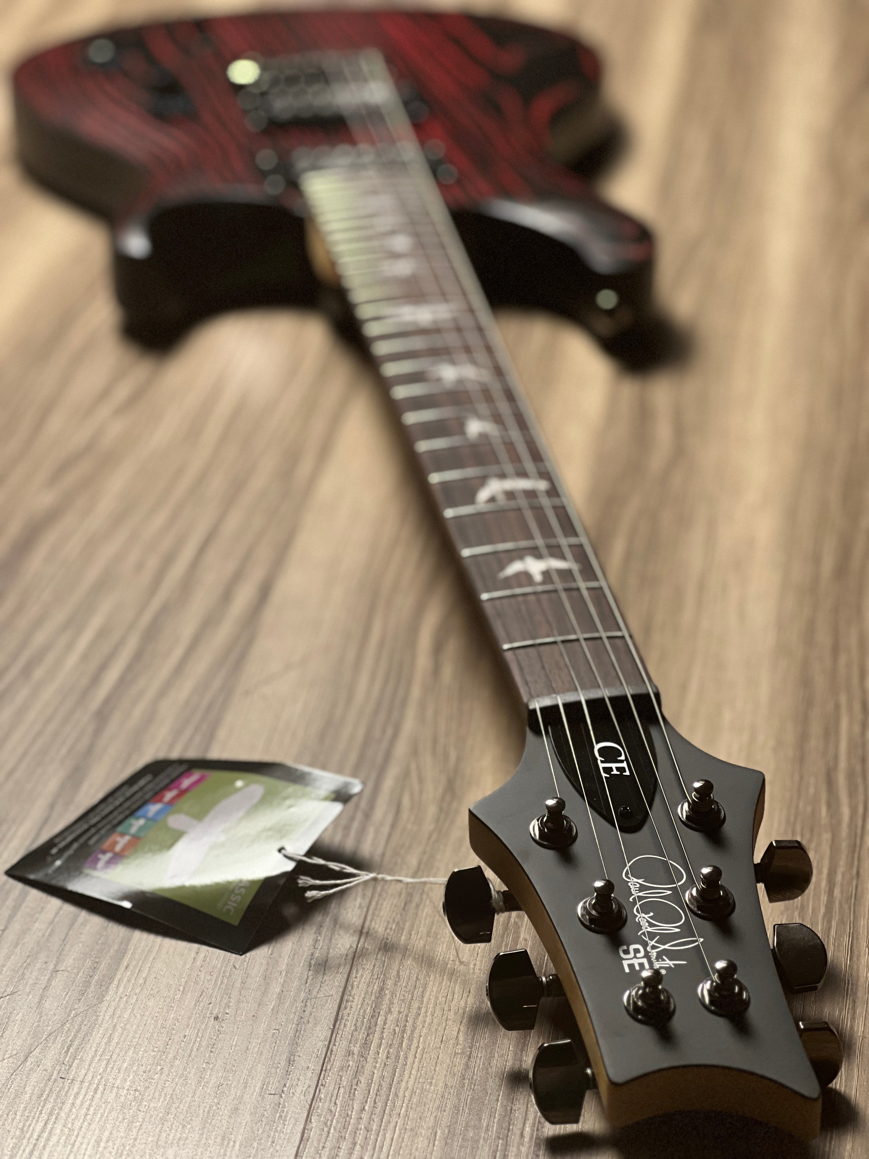 PRS SE CE 24 Sandblasted Limited Edition In Red – nafiriguitar.com