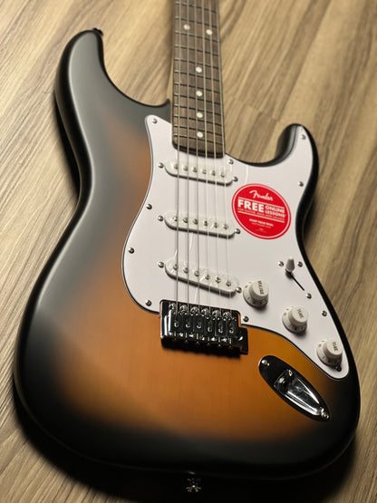 Squier Debut Series Stratocaster Electric Guitar Laurel FB In 2-Colour Sunburst