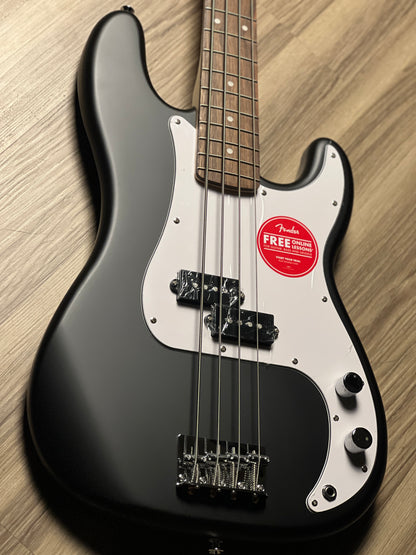 Squier Debut Series Precision Bass with Laurel FB in Black