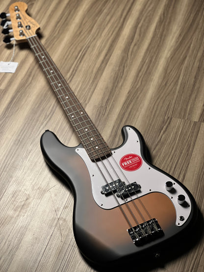 Squier Debut Series Precision Bass with Laurel FB in 2-Colour Sunburst