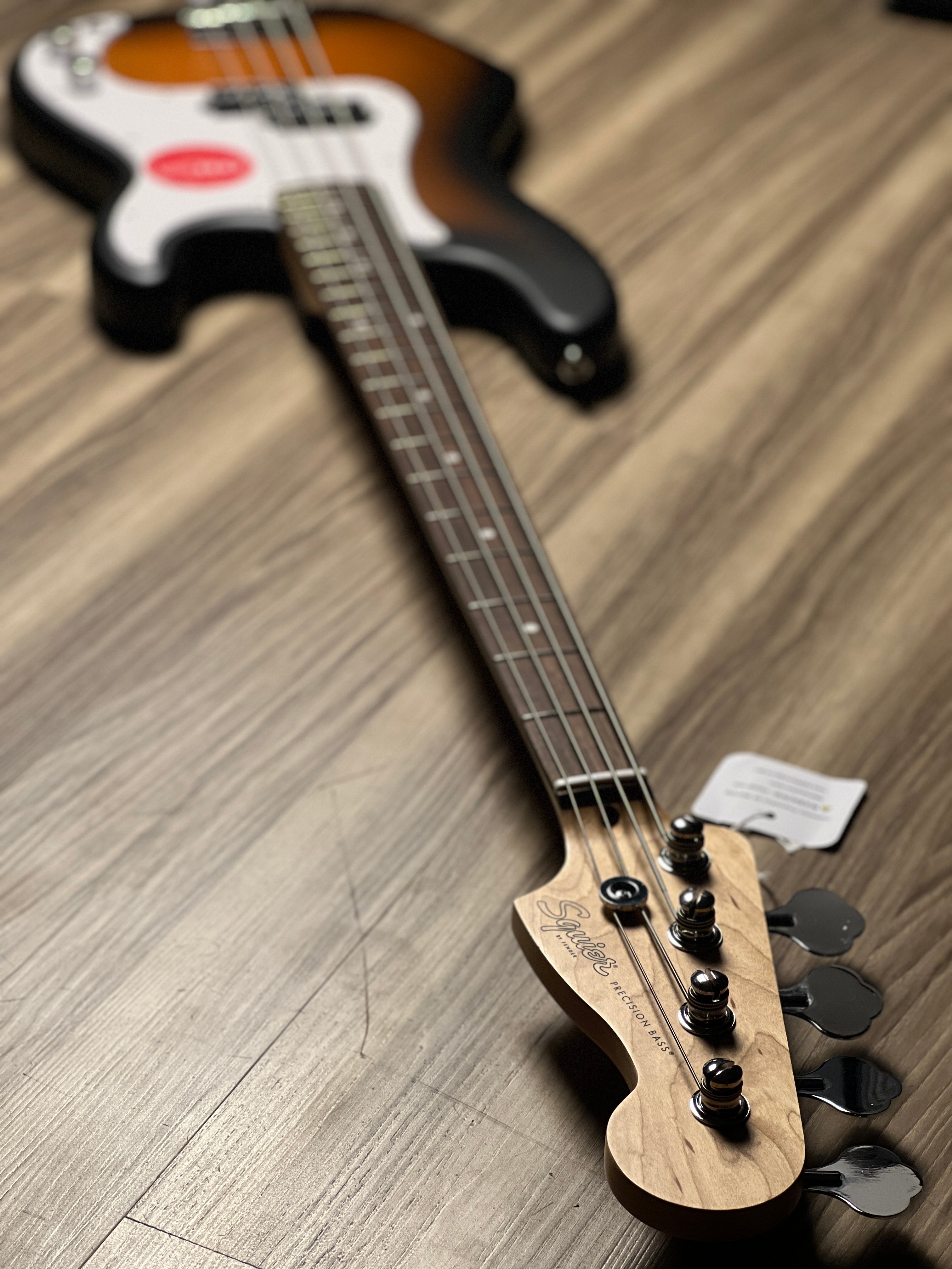 Squier Debut Series Precision Bass with Laurel FB in 2-Colour