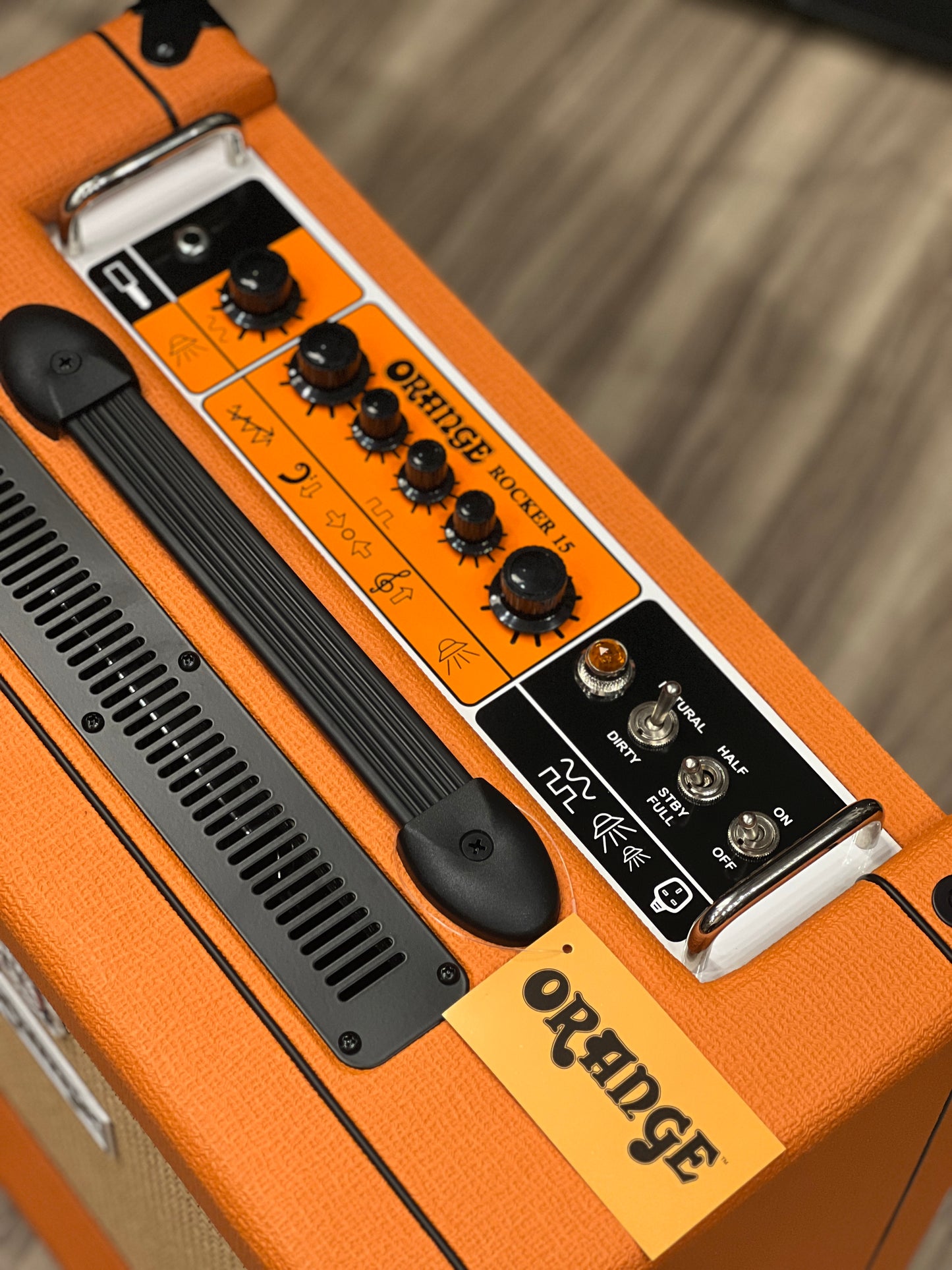 Orange Rocker 15- 15-watt 1x10 inch Tube Combo