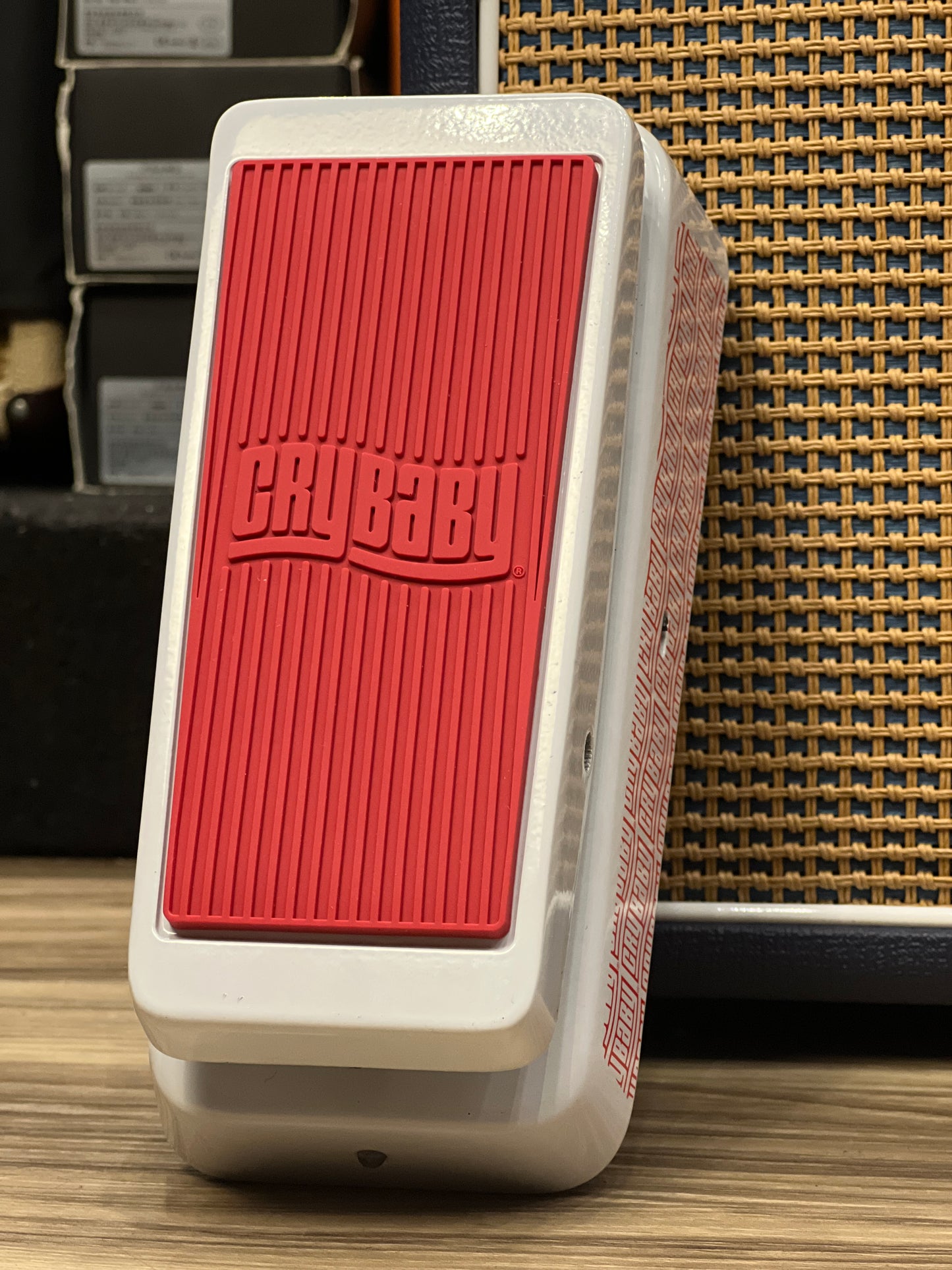 Dunlop Cry baby Junior Wah Special Edition In White - CBJ 95SW