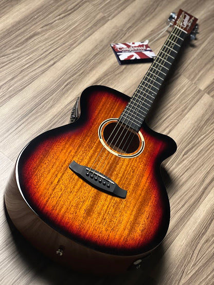 Tanglewood DBT SFCE SB G Super Folk Cutaway in Sunburst Gloss Finish