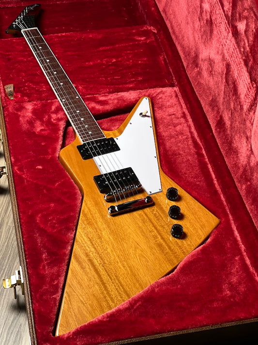 Gibson 70s Explorer in Antique Natural with Case