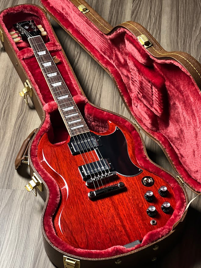 Gibson Original Collection SG Standard `61 Stop Bar in Vintage Cherry