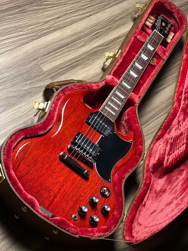 Gibson Original Collection SG Standard `61 Stop Bar in Vintage Cherry