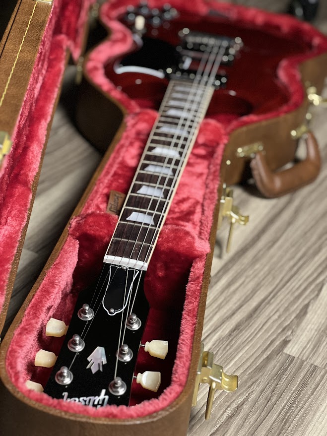 Gibson Original Collection SG Standard `61 Stop Bar in Vintage Cherry