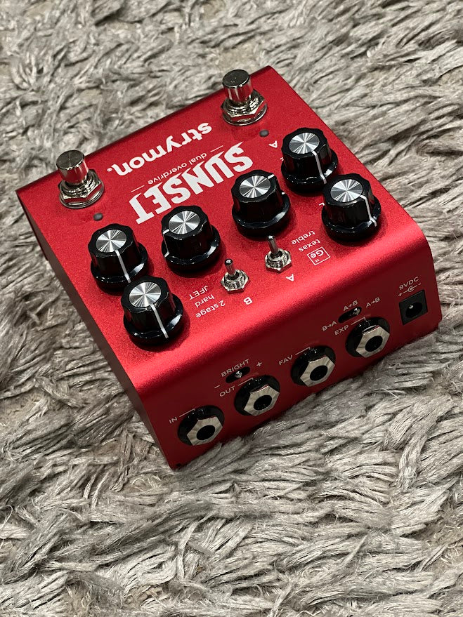 strymon pedals Strymon Sunset Dual Overdrive Pedal – nafiriguitar.com