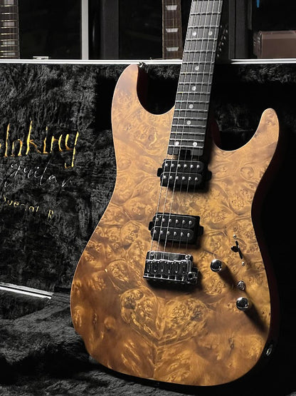 Soloking MS-1 Custom 24 HH Elite with Rosewood FB in Coffee Brown Camphor