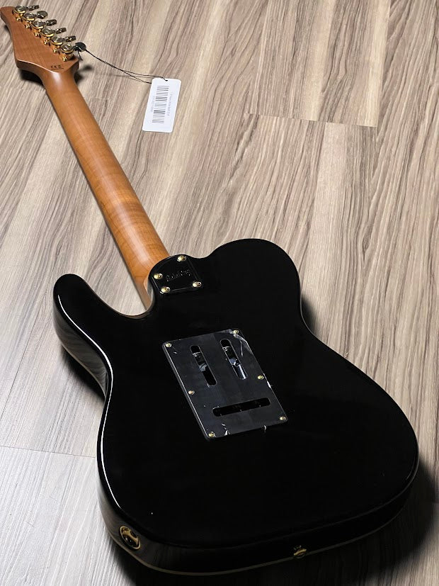 Soloking MT-1 Modern 24 HH in Black Beauty with Rosewood FB Nafiri Special Run JESCAR