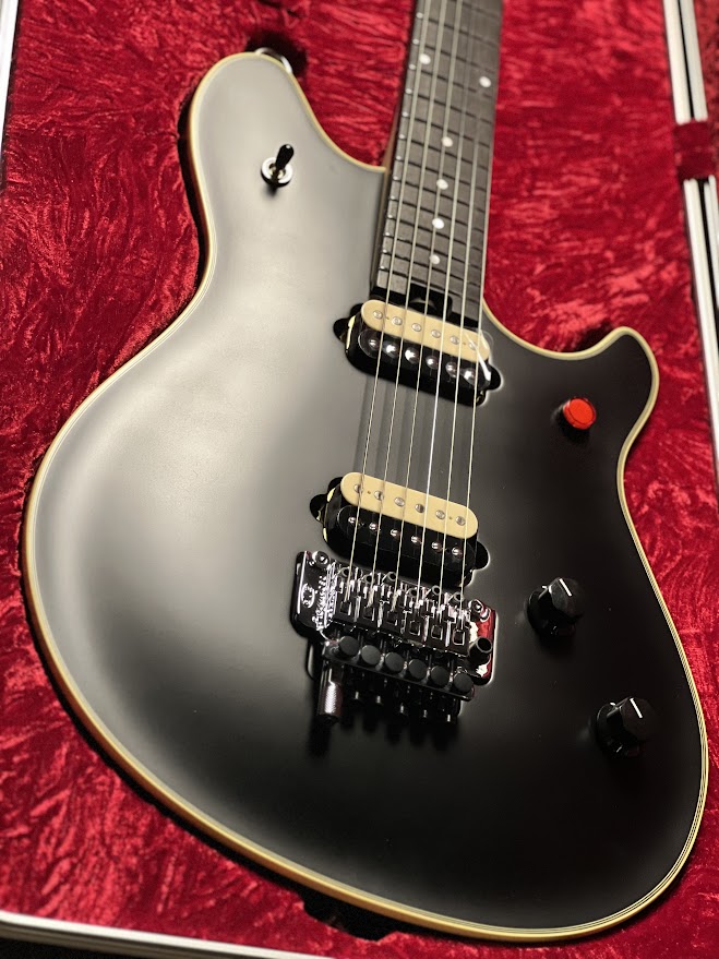 EVH Wolfgang MIJ Series Signature with Ebony FB in Stealth