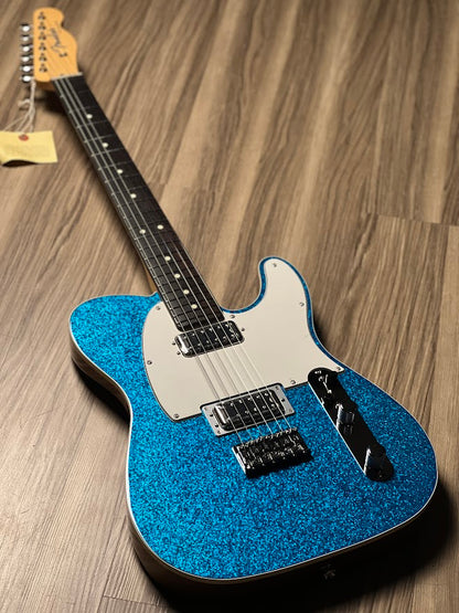 Fender Japan Limited Edition Sparkle Telecaster with Rosewood FB in Blue Sparkle