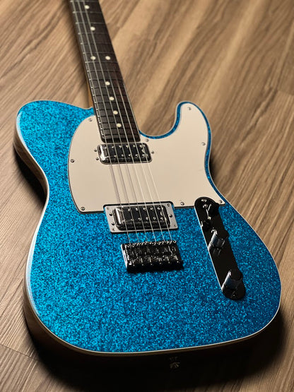 Fender Japan Limited Edition Sparkle Telecaster with Rosewood FB in Blue Sparkle