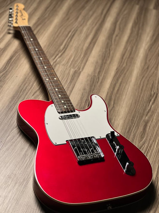 Fender MIJ FSR Collection Traditional 60s Telecaster Custom Electric Guitar, RW FB, Candy Apple Red