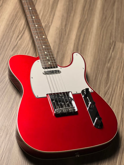 Fender Japan MIJ FSR Collection Traditional 60s Telecaster Custom with Rosewood FB in Candy Apple Red JD23030633