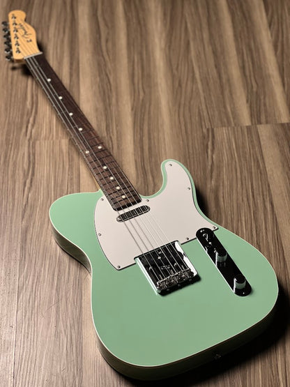 Fender Japan MIJ FSR Collection Traditional 60s Telecaster Custom with RW FB in Surf Green