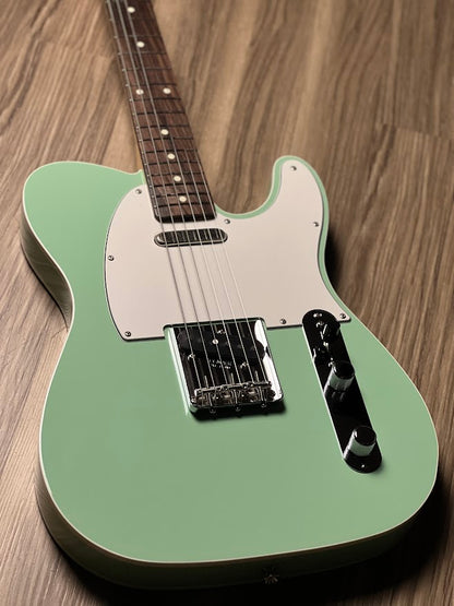 Fender Japan MIJ FSR Collection Traditional 60s Telecaster Custom with RW FB in Surf Green